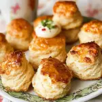 Honey Garlic Parmesan Biscuits