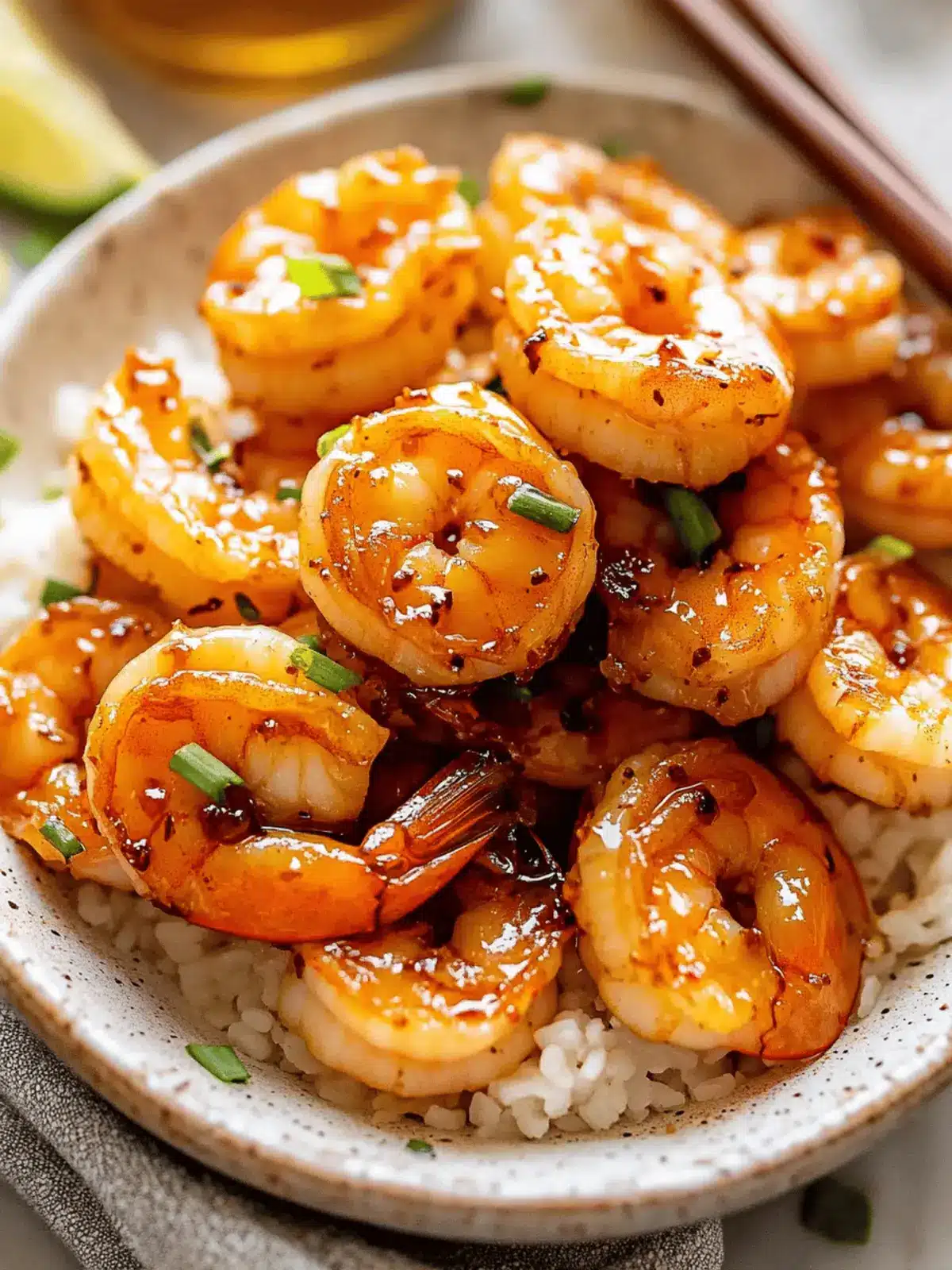 10 Minute Honey Garlic Shrimp