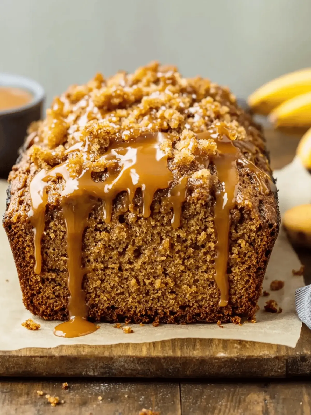 Spiced Dulce de Leche Banana Bread