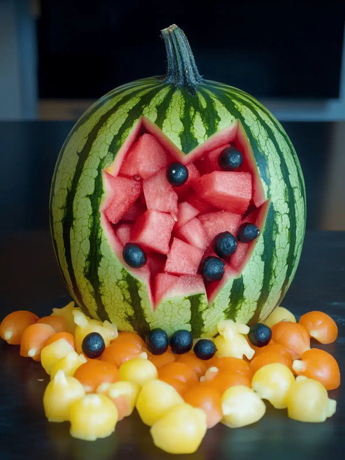 Spooky Halloween Watermelon