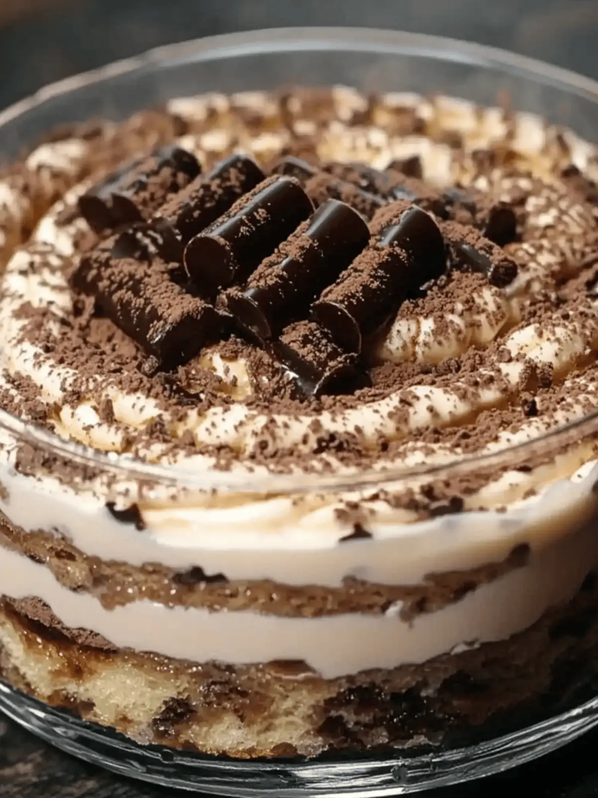 Tiramisu Toffee Dessert