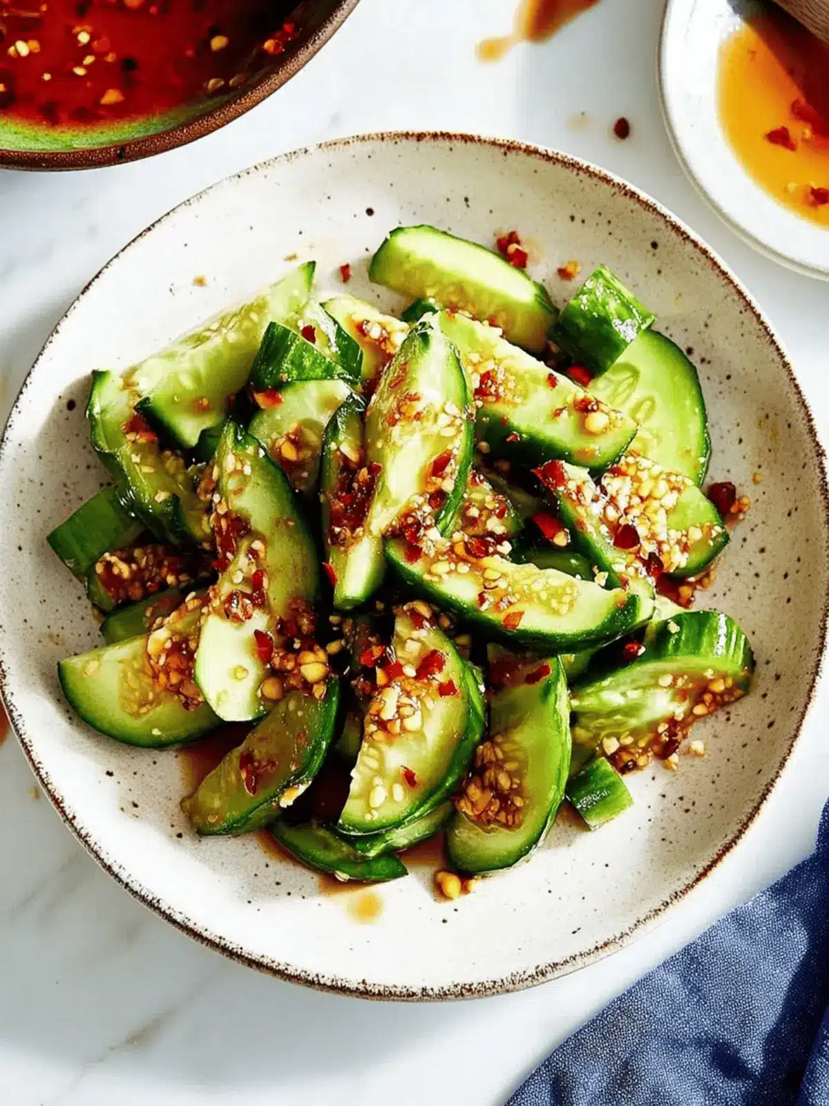 Chinese Smashed Cucumber Salad