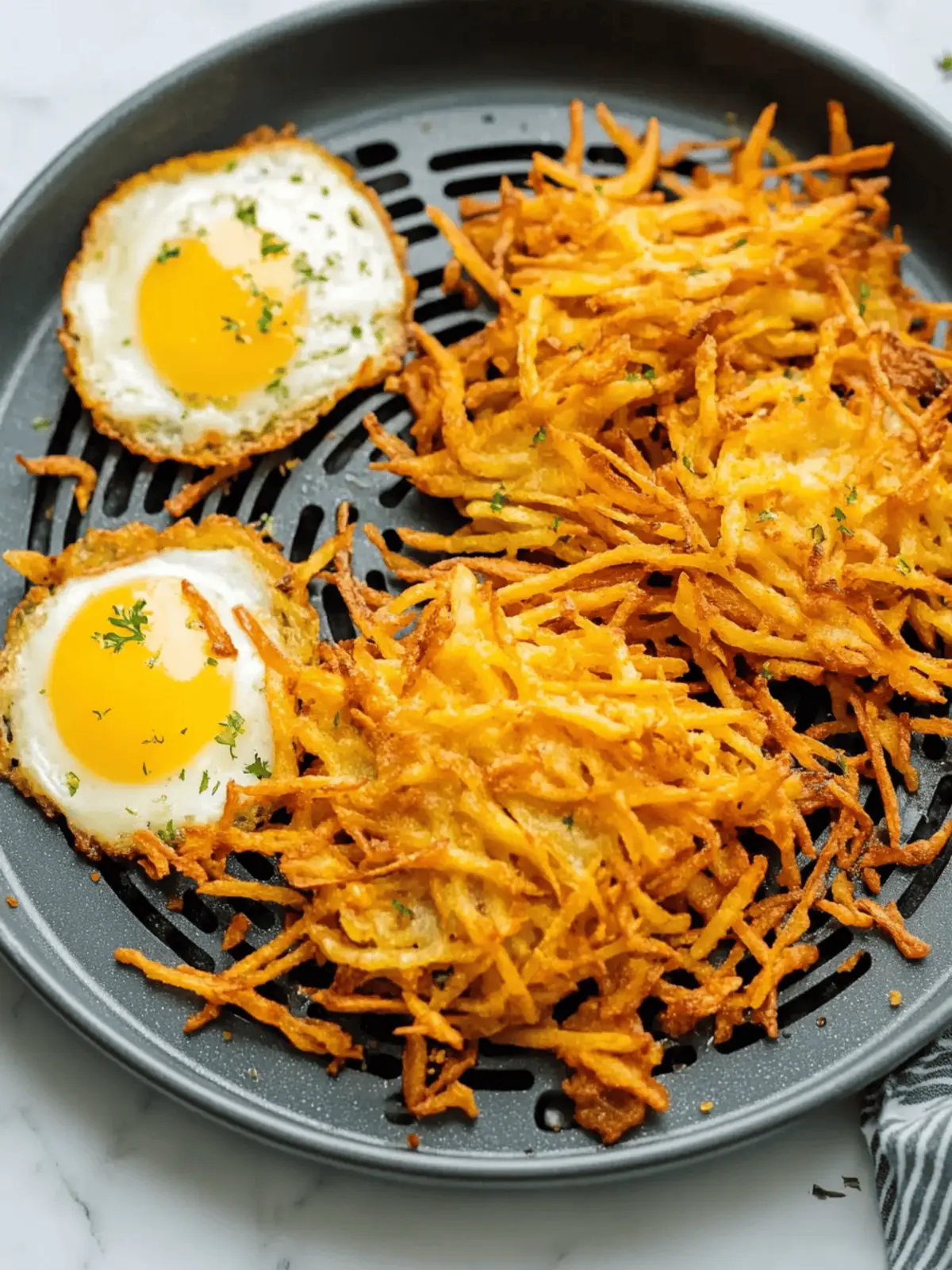 Air Fryer Hash Browns