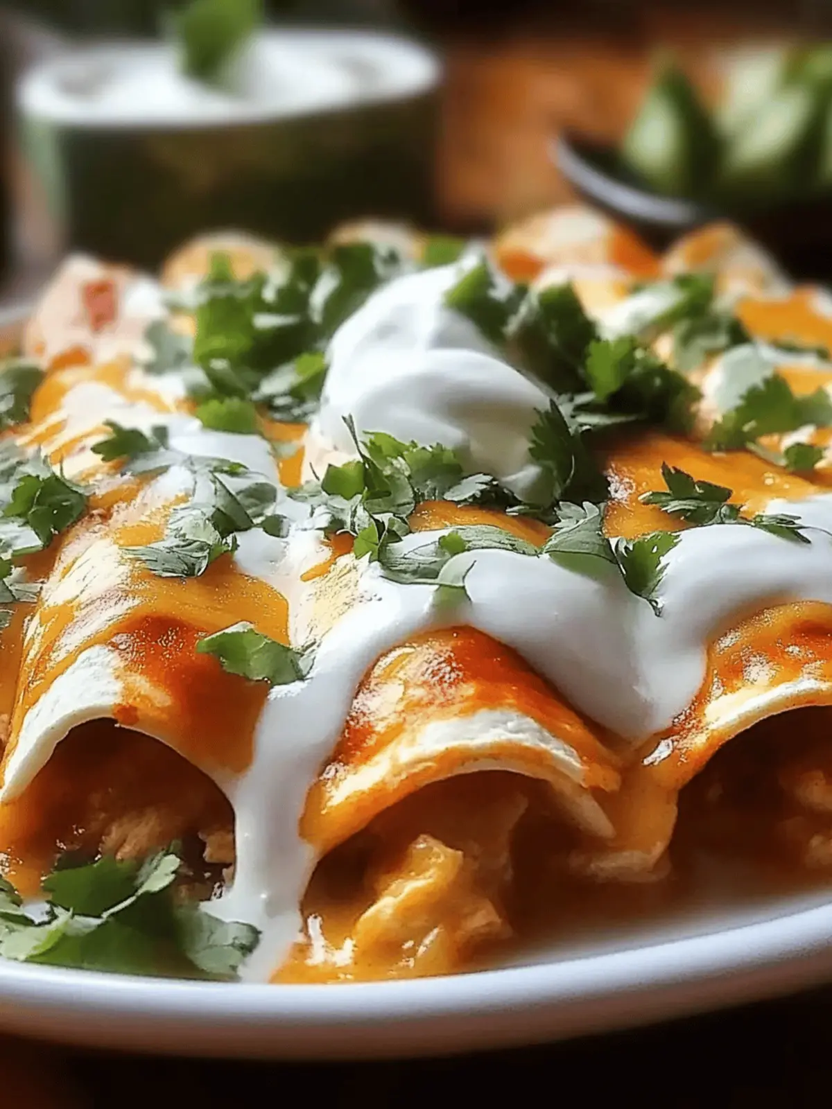 Chicken Enchiladas are a must-try for dinner!