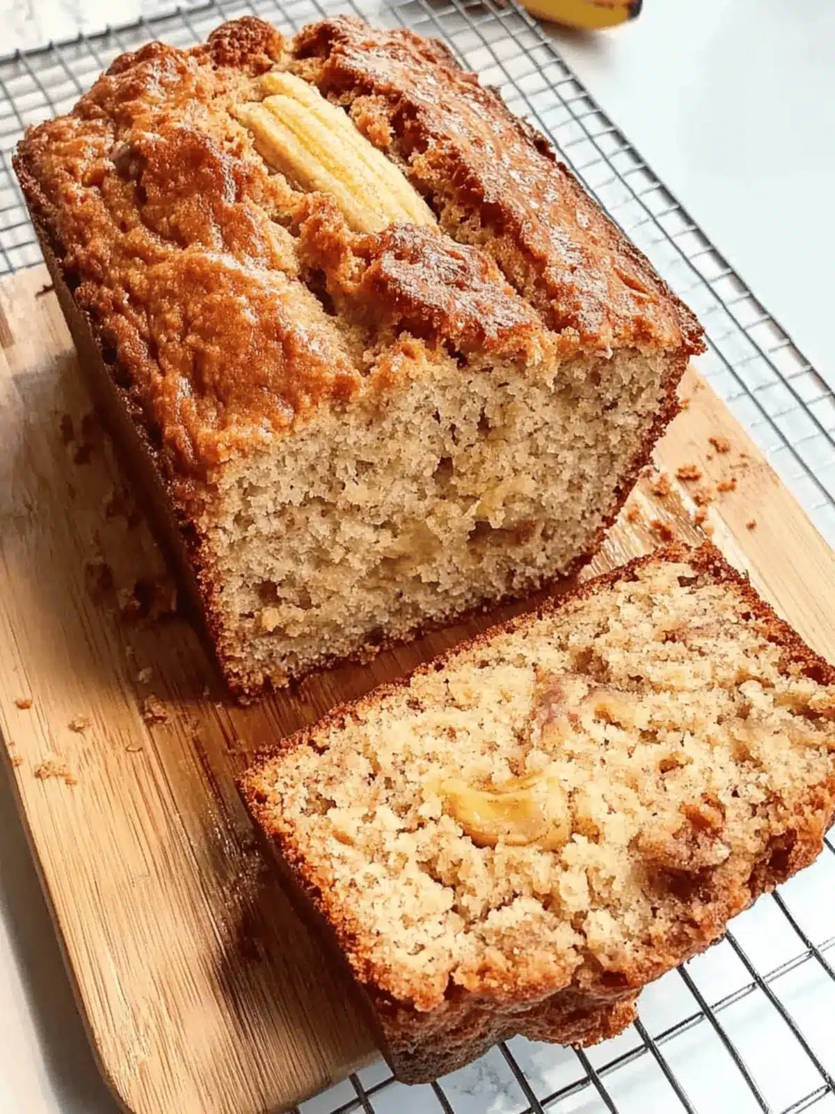Cottage Cheese Banana Bread Recipe