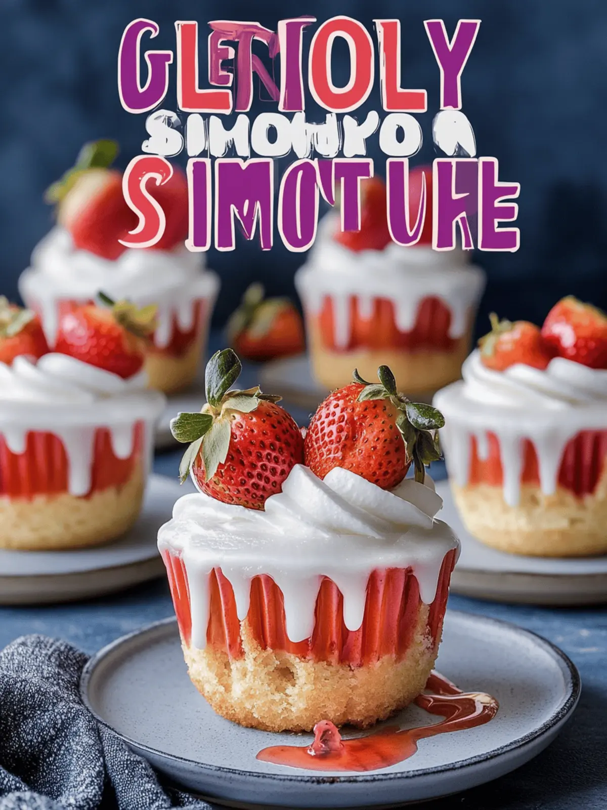 Spook Up Your Halloween with Ghostly Strawberry Shortcake Cups Recipe 2 Ghostly Strawberry Shortcake Cups Recipe