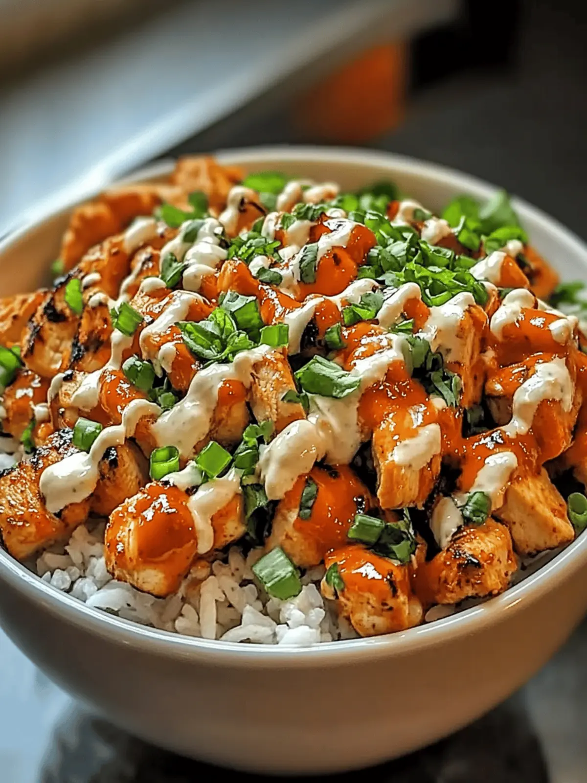 Buffalo Chicken Bowls