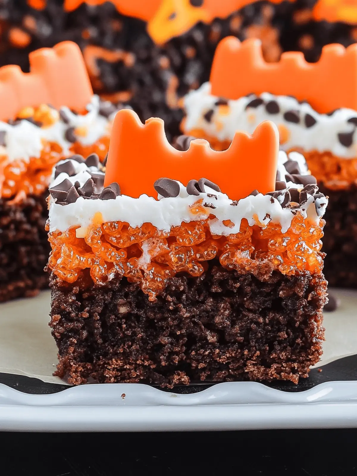 Delicious Halloween Brownie Rice Krispie Treats You’ll Love 4 Halloween Brownie Rice Krispie Treats