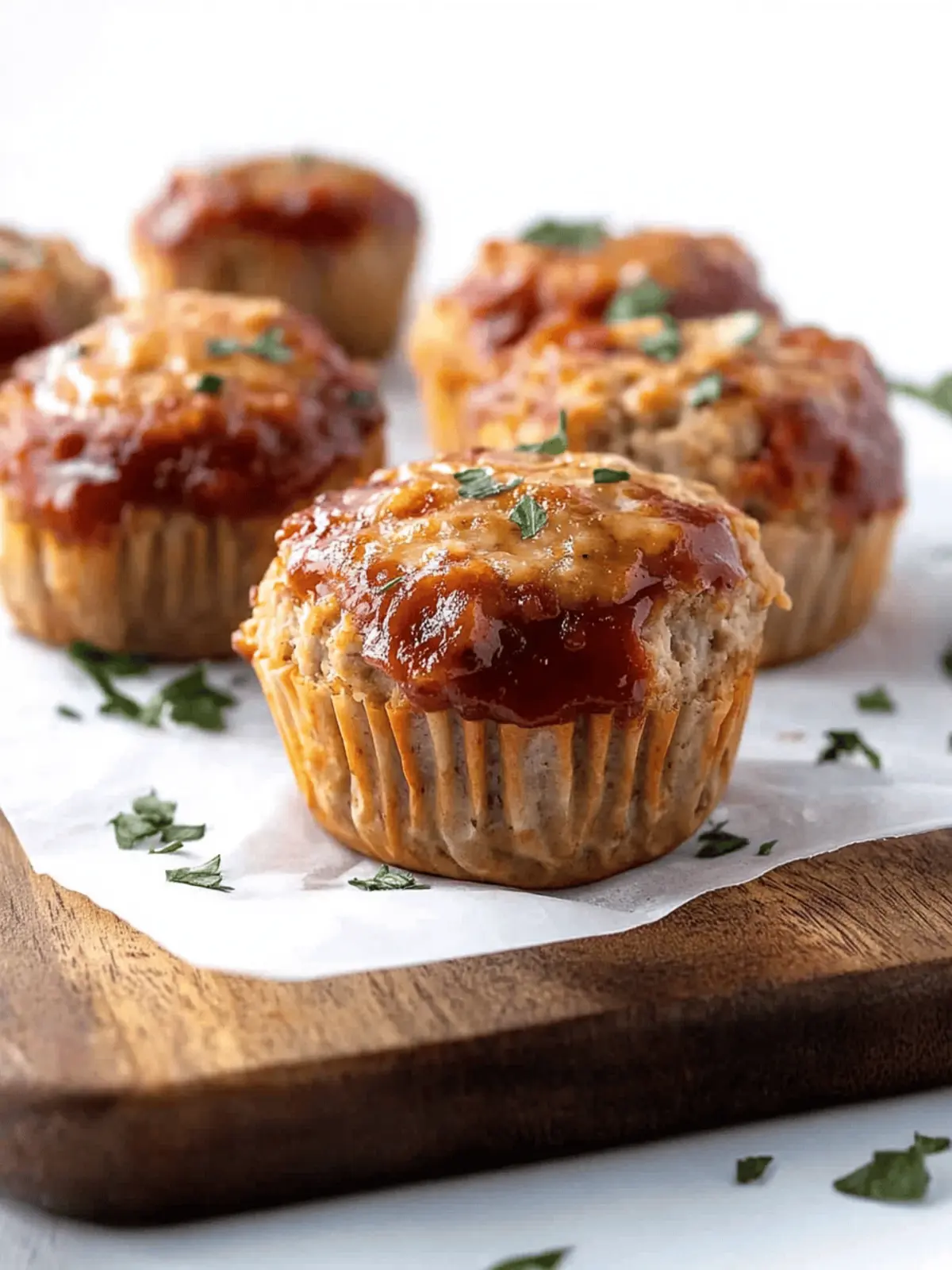 Turkey Meatloaf Muffins