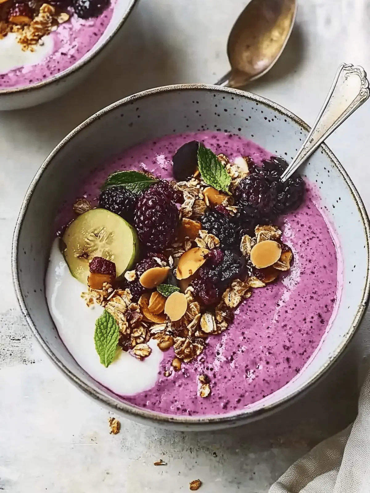 Black forest breakfast bowl