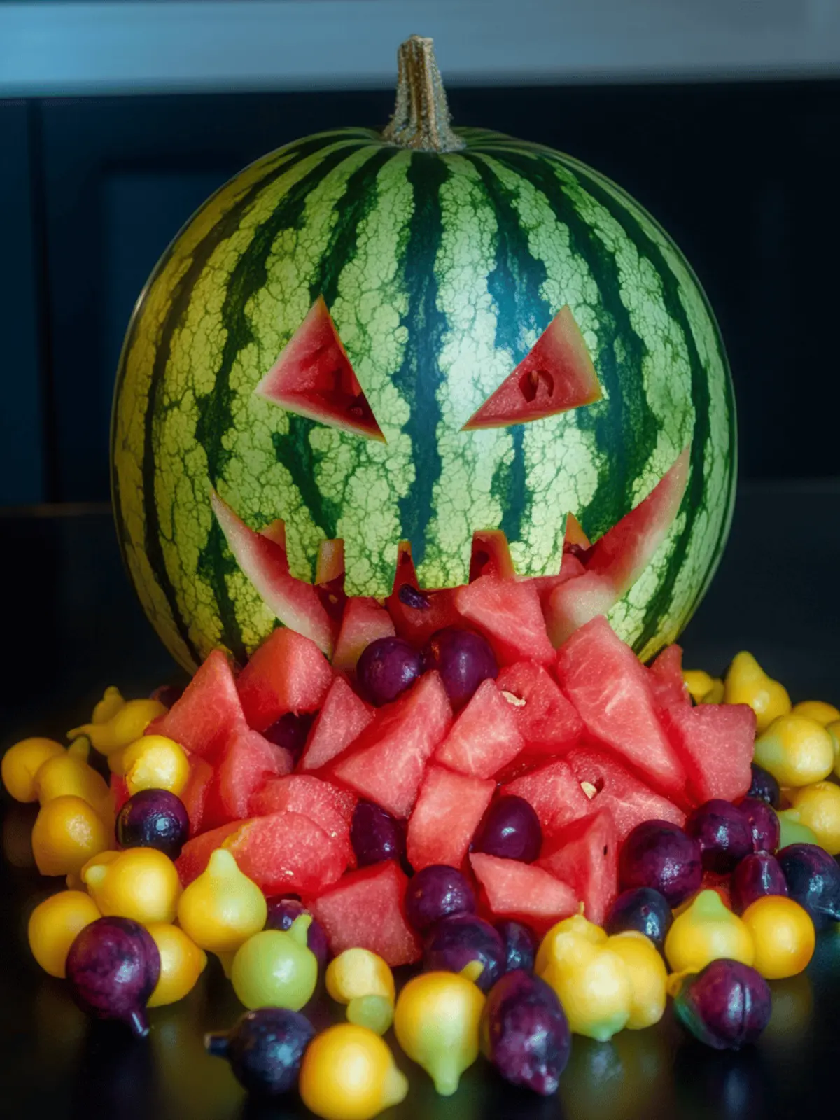 Spooky Halloween Watermelon
