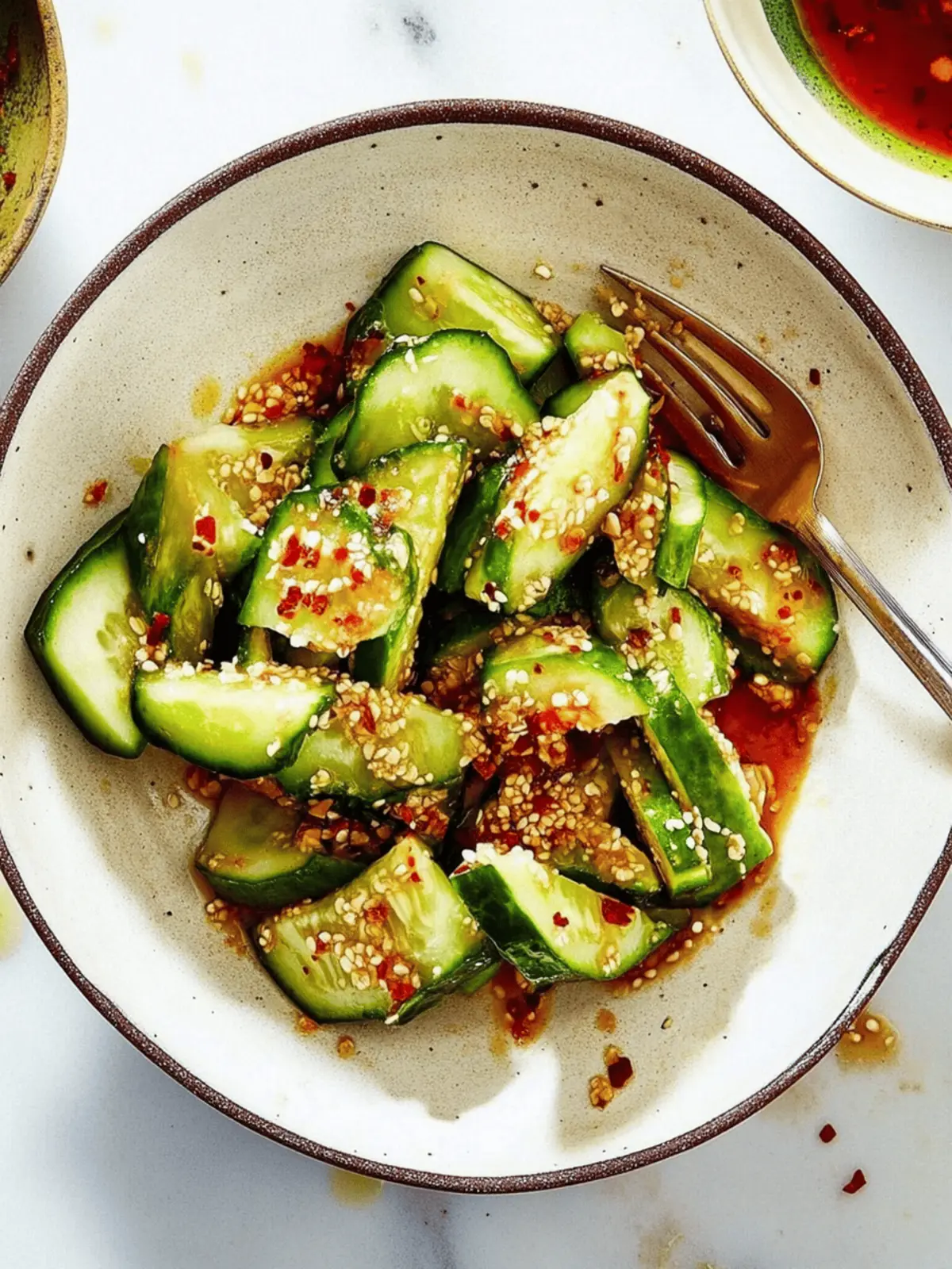 Chinese Smashed Cucumber Salad