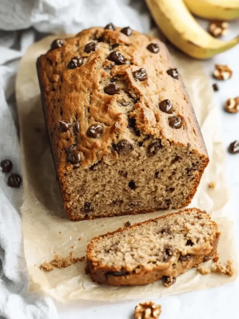 Cottage Cheese Banana Bread