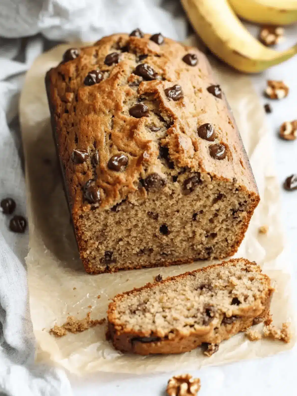 Cottage Cheese Banana Bread