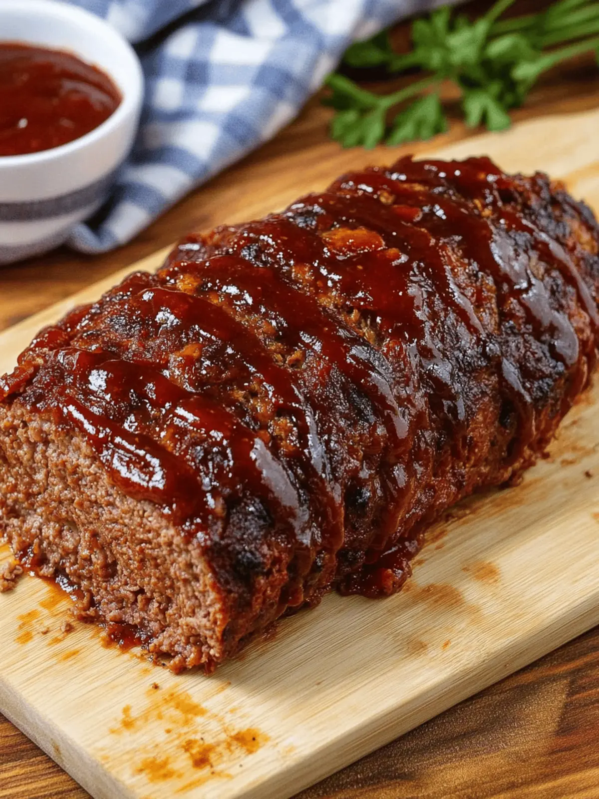 BBQ Bacon Meatloaf