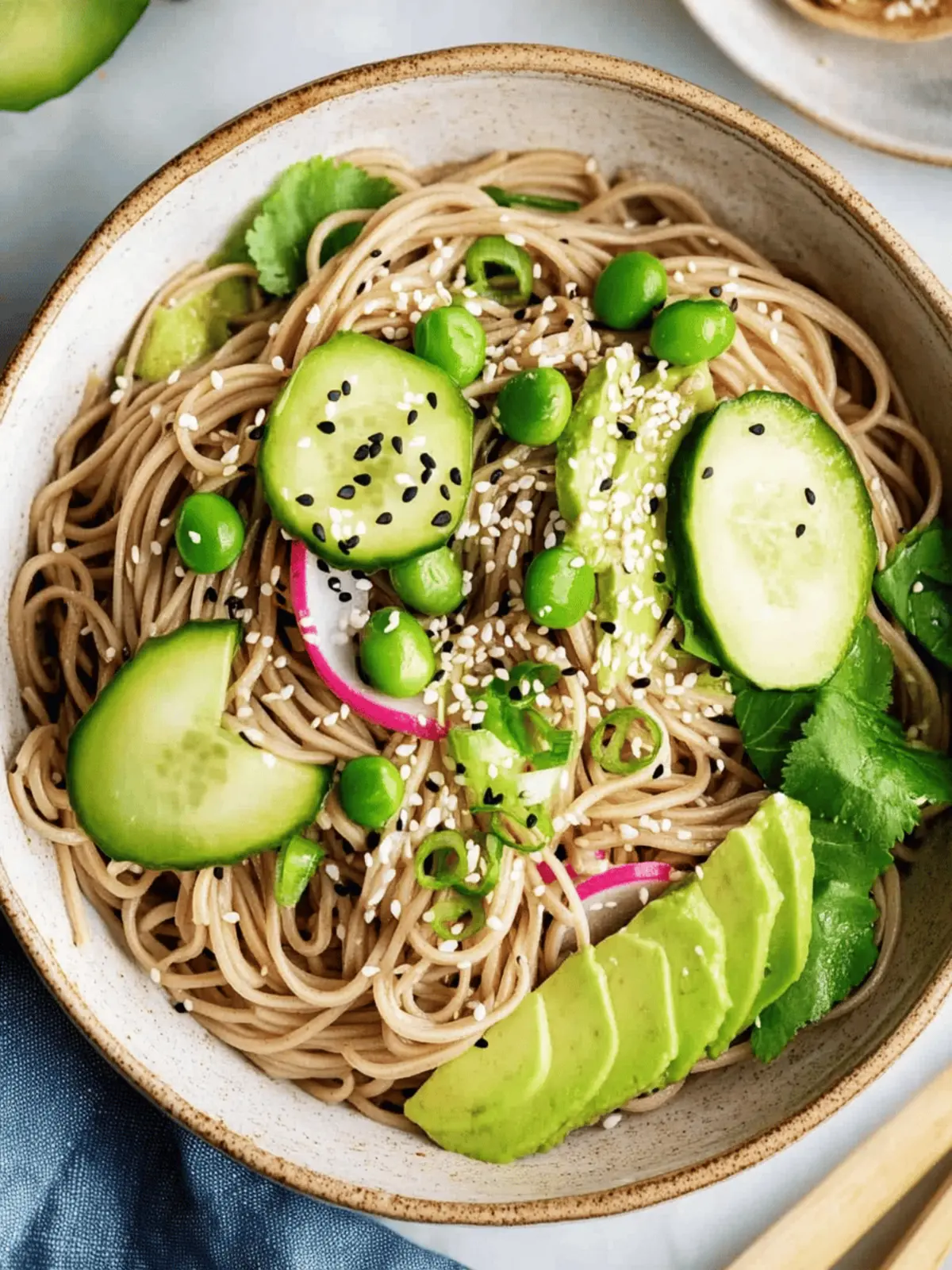 Sesame Soba Noodles
