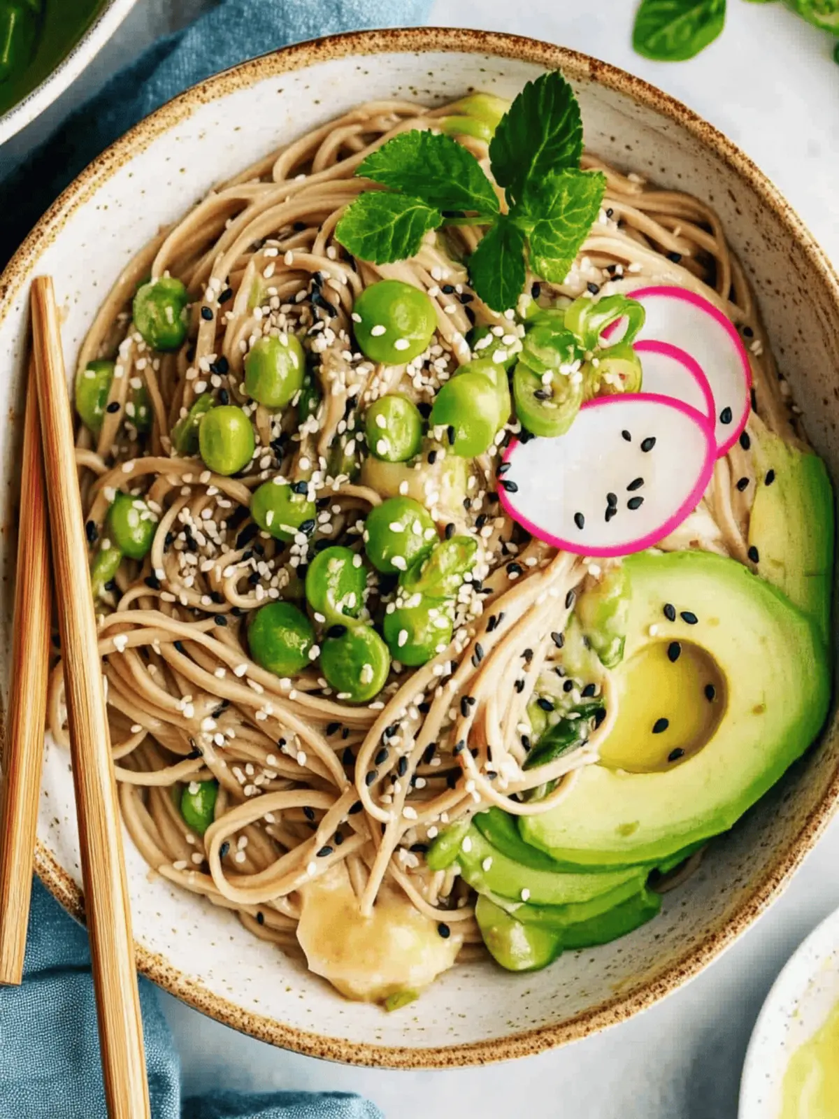 Sesame Soba Noodles