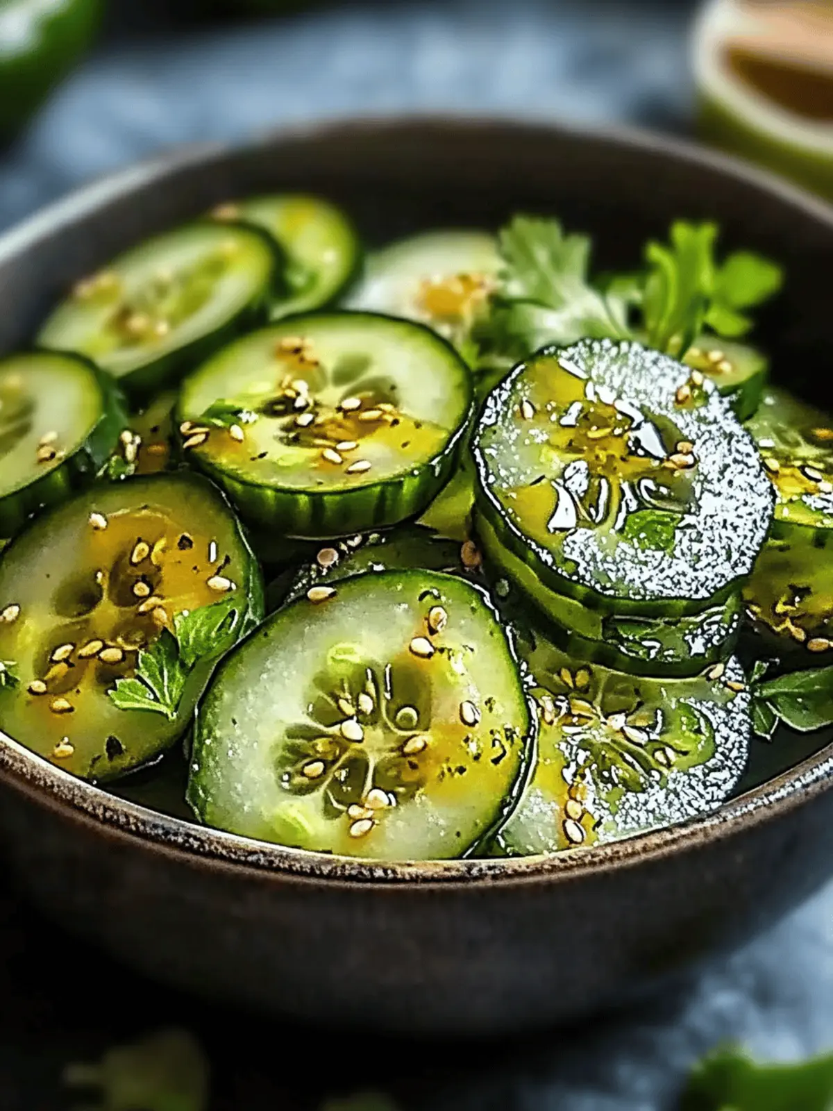 Honey Lime Cucumber Salad: A Refreshing Delight Awaits!