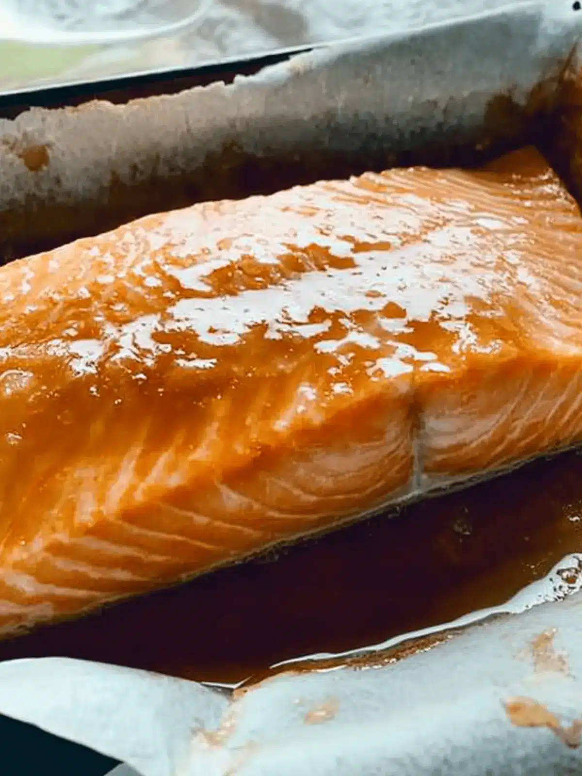 3 Ingredient Honey Soy Salmon