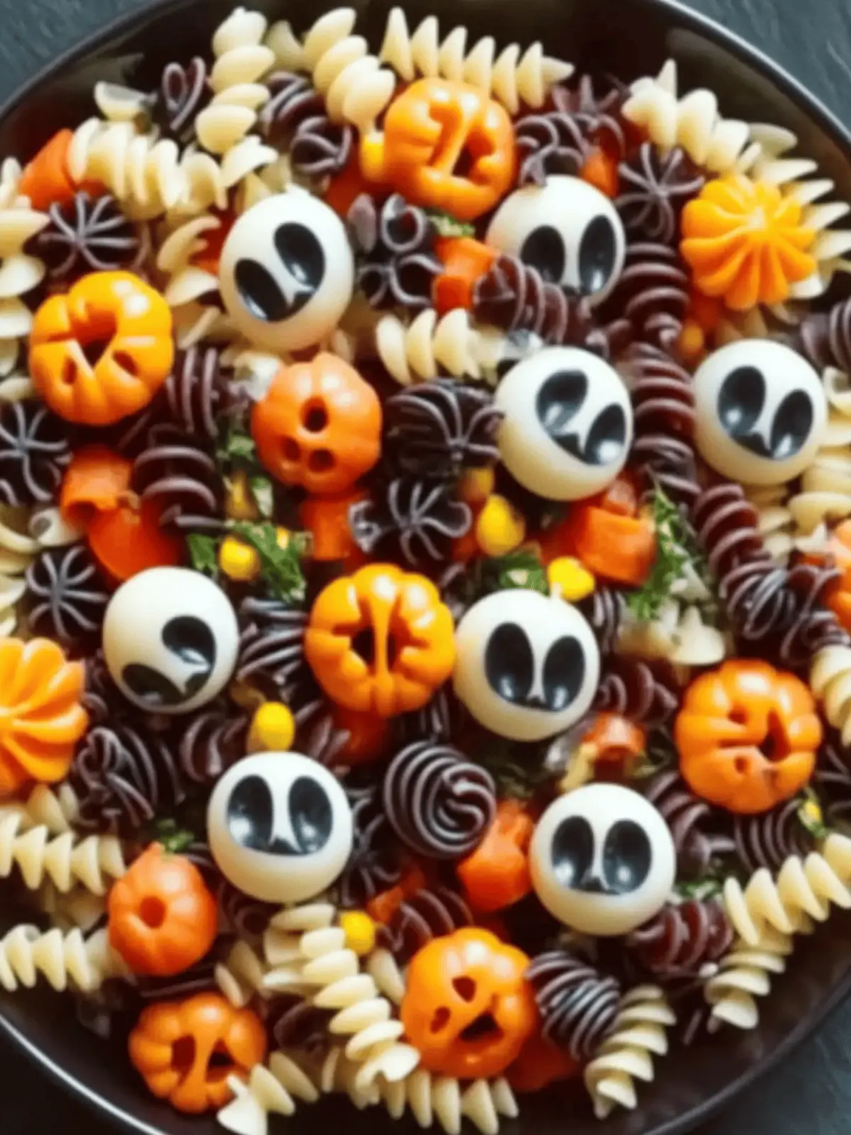 Halloween Pasta Salad
