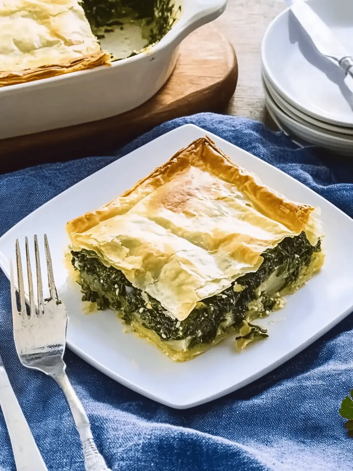 Spanakopita (Greek Spinach Pie)