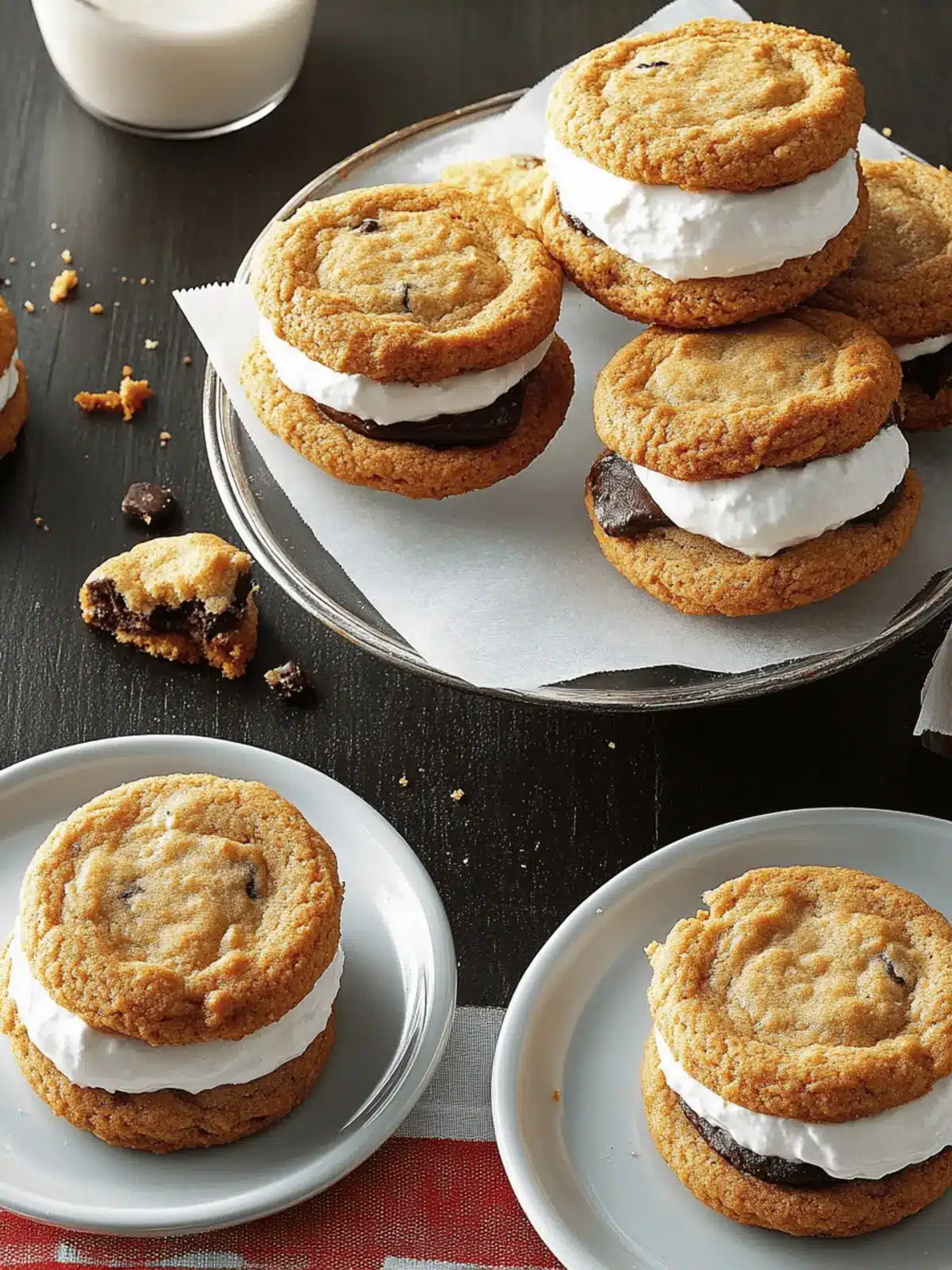 S’more Sandwich Cookies