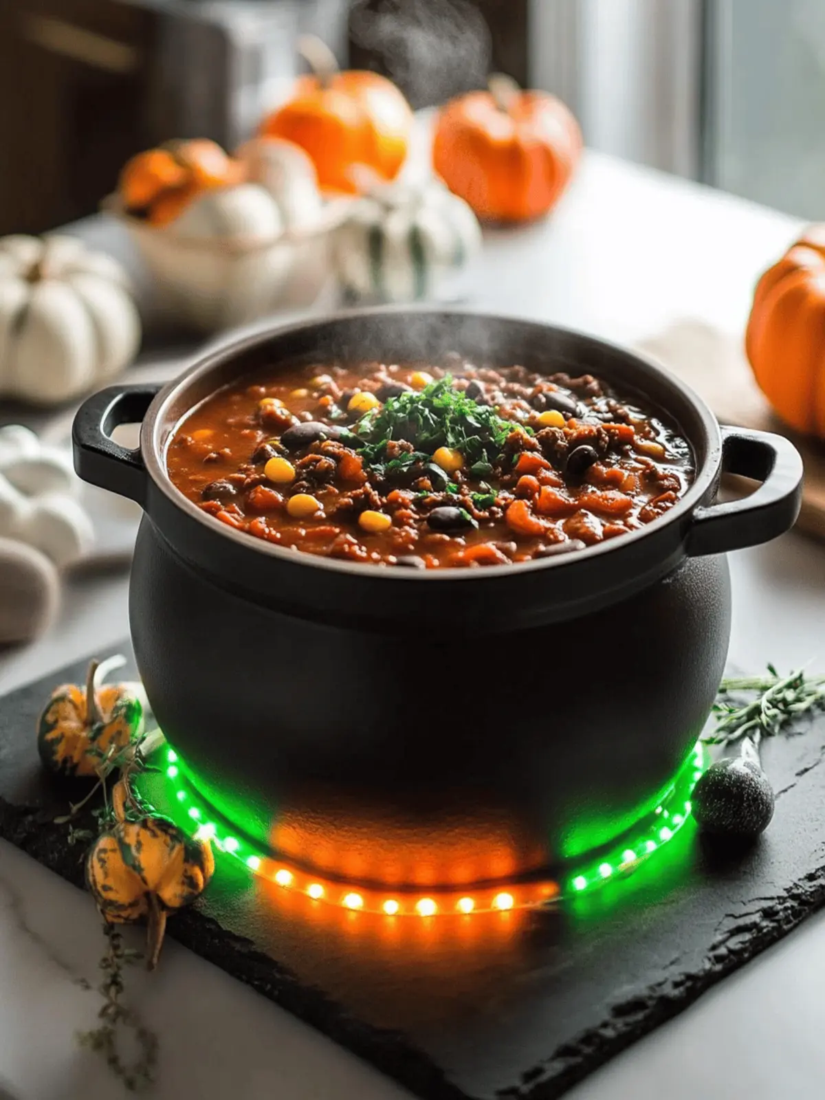 Witch’s Cauldron Chili Dinner: Spooky Flavors for Cozy Nights 2 Witch’s Cauldron Chili Dinner