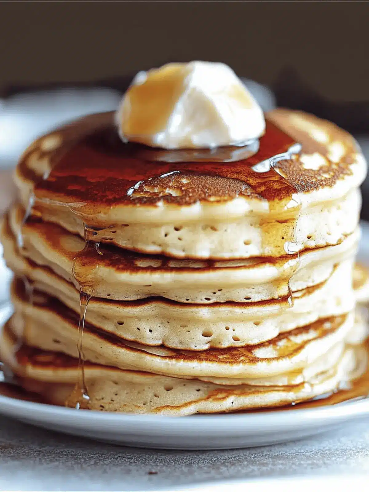 Fluffy Morning Pancakes