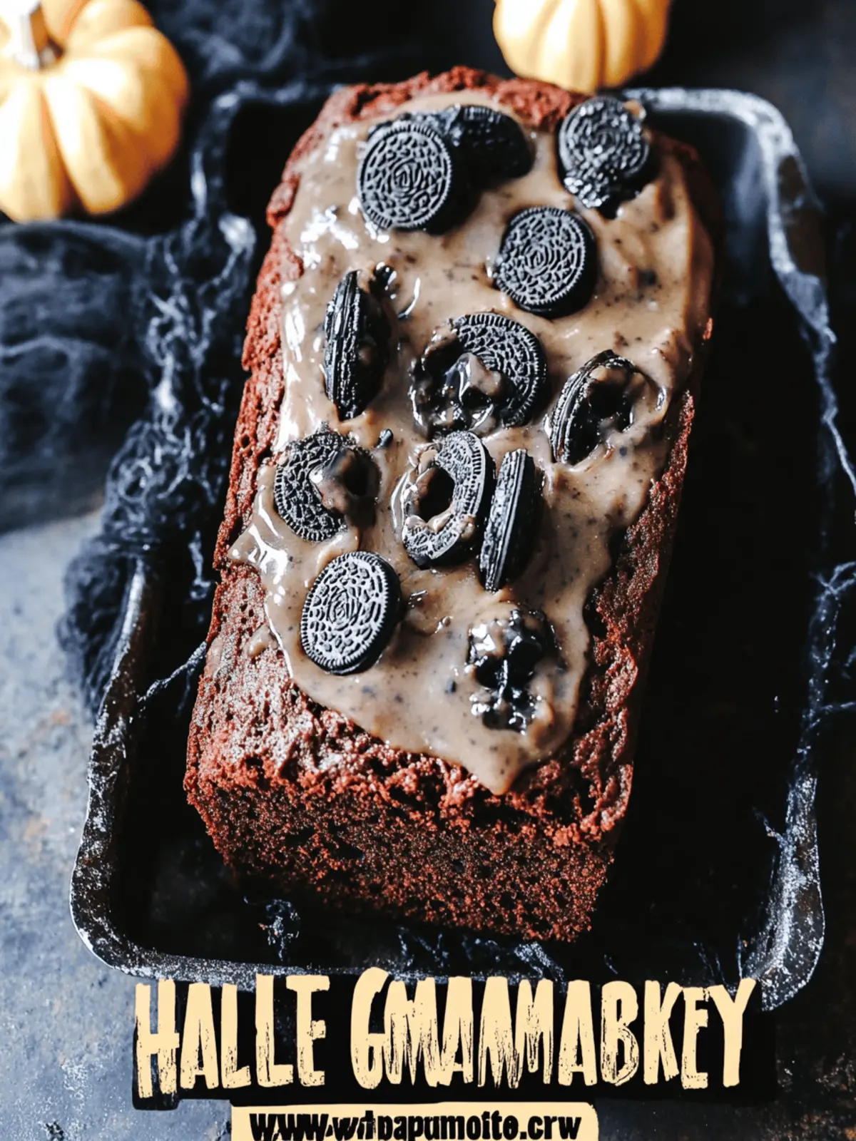 Spook Up Your Fall with Halloween OREO Graveyard Banana Bread 3 Halloween OREO Graveyard Banana Bread