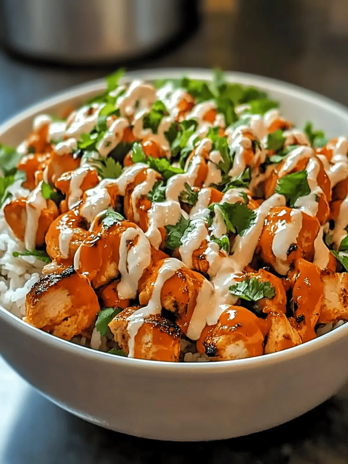 Buffalo Chicken Bowls
