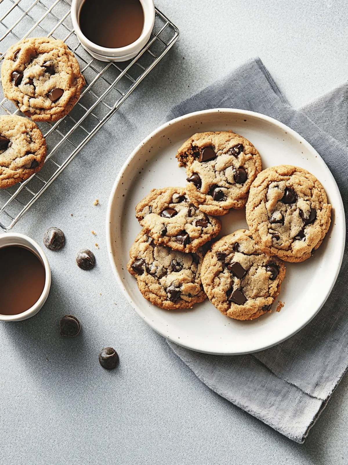 Soft Chocolate Chip Cookies