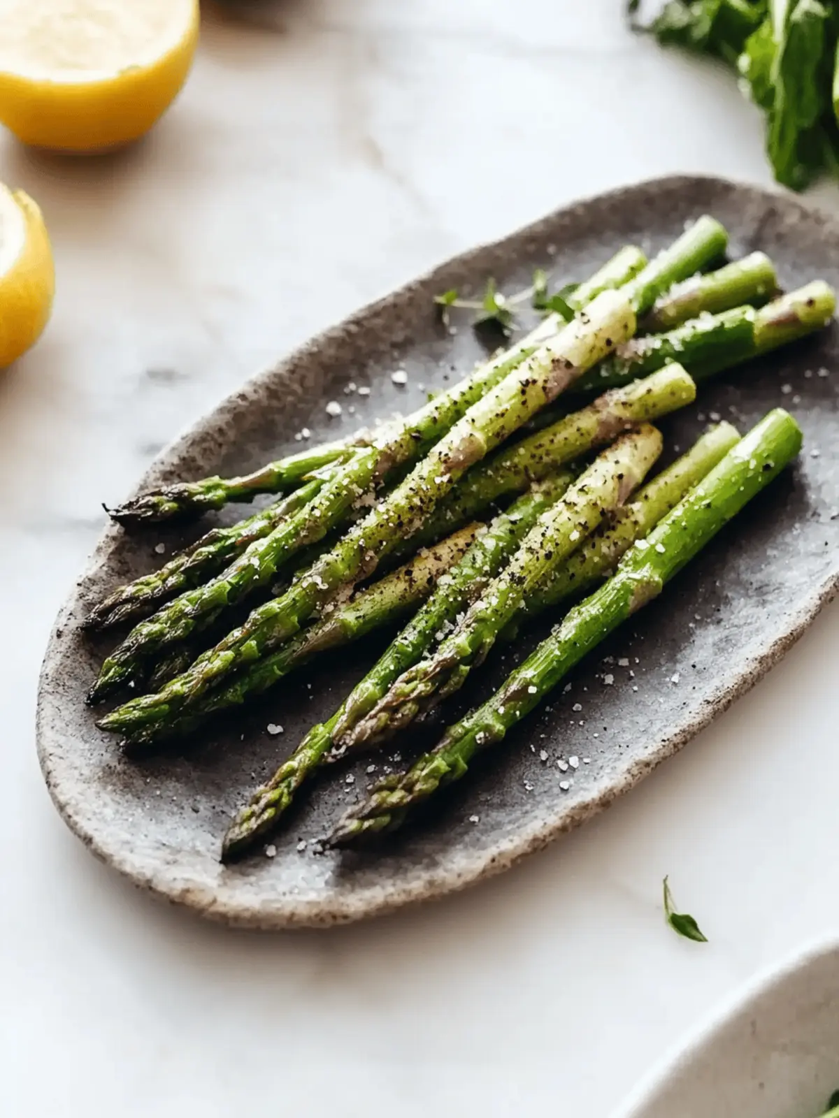 Simply Delicious Roasted Asparagus Ready in 20 Minutes 2 Roasted Asparagus