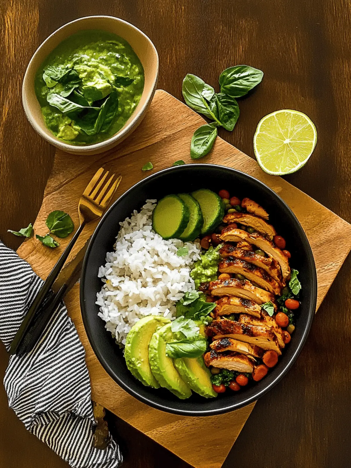 Peruvian Chicken Rice Bowls