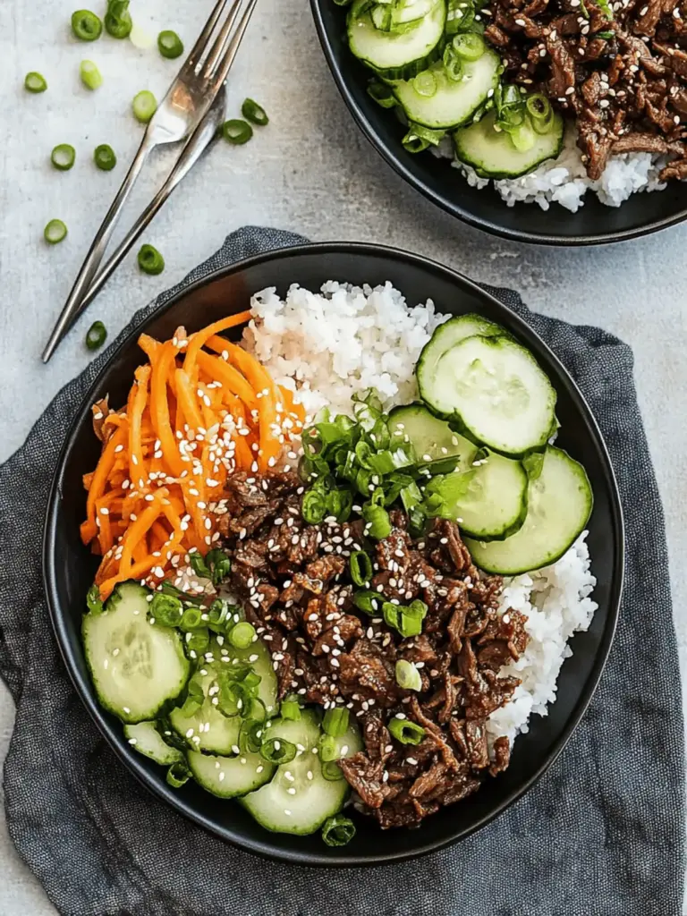 Korean Beef Bowl