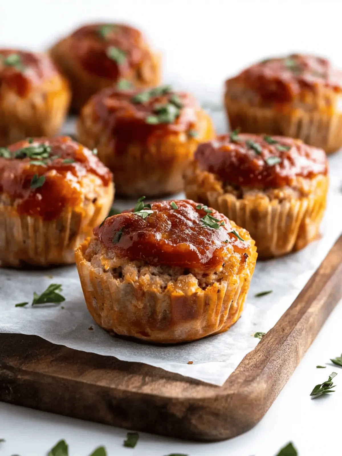 Turkey Meatloaf Muffins