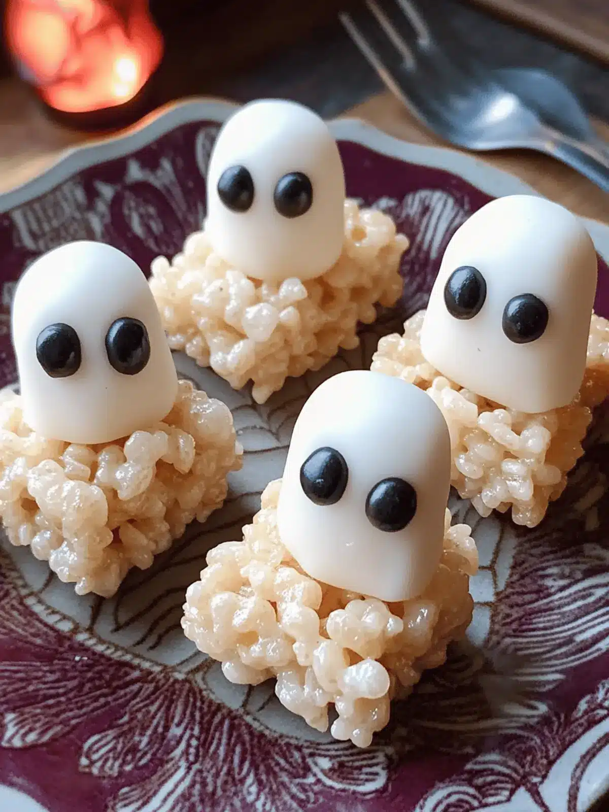 No-Bake Rice Krispie Ghosts: Easy Halloween Fun for Everyone 4 No-Bake Rice Krispie Ghosts