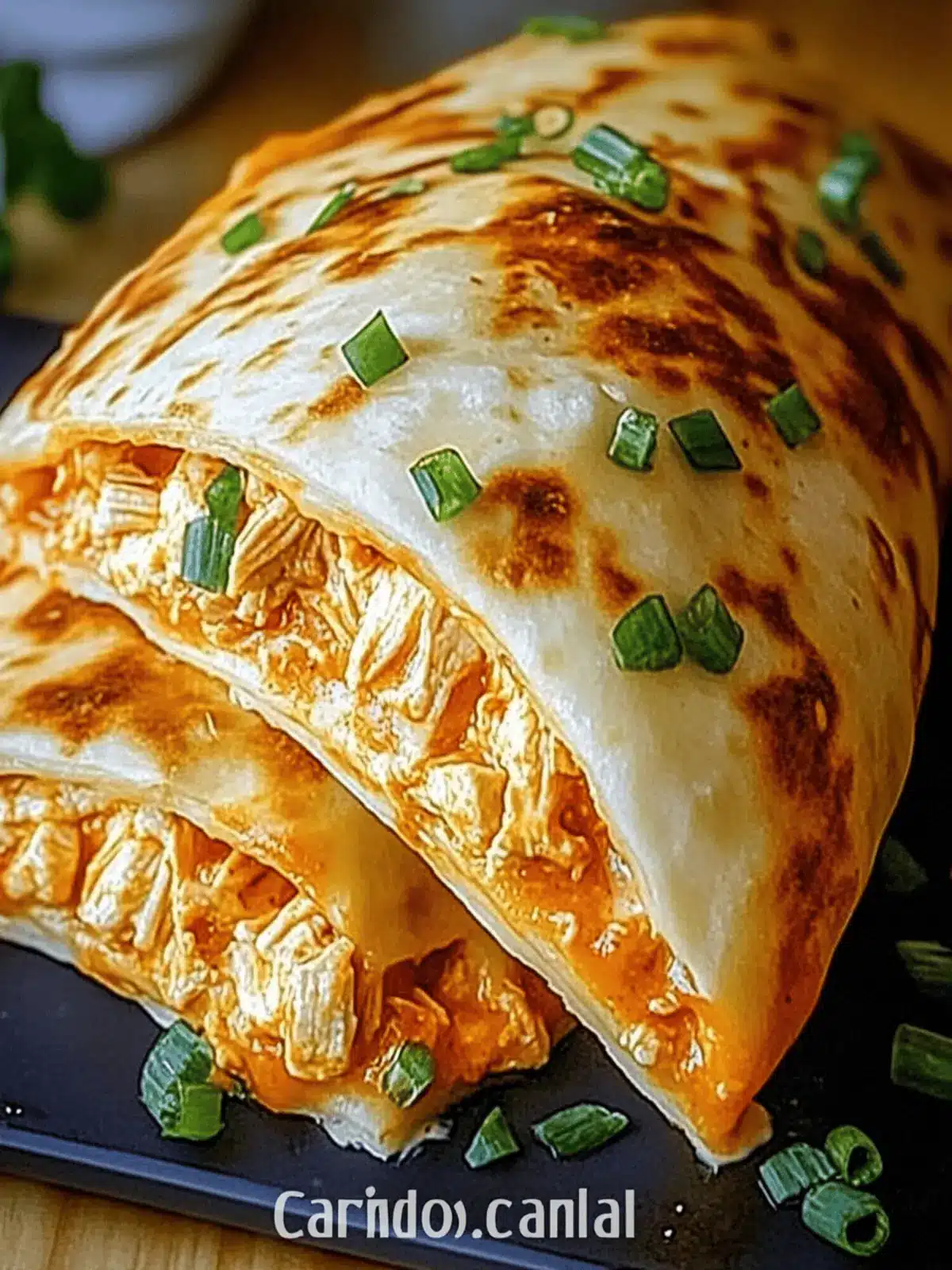 Buffalo Chicken Calzone