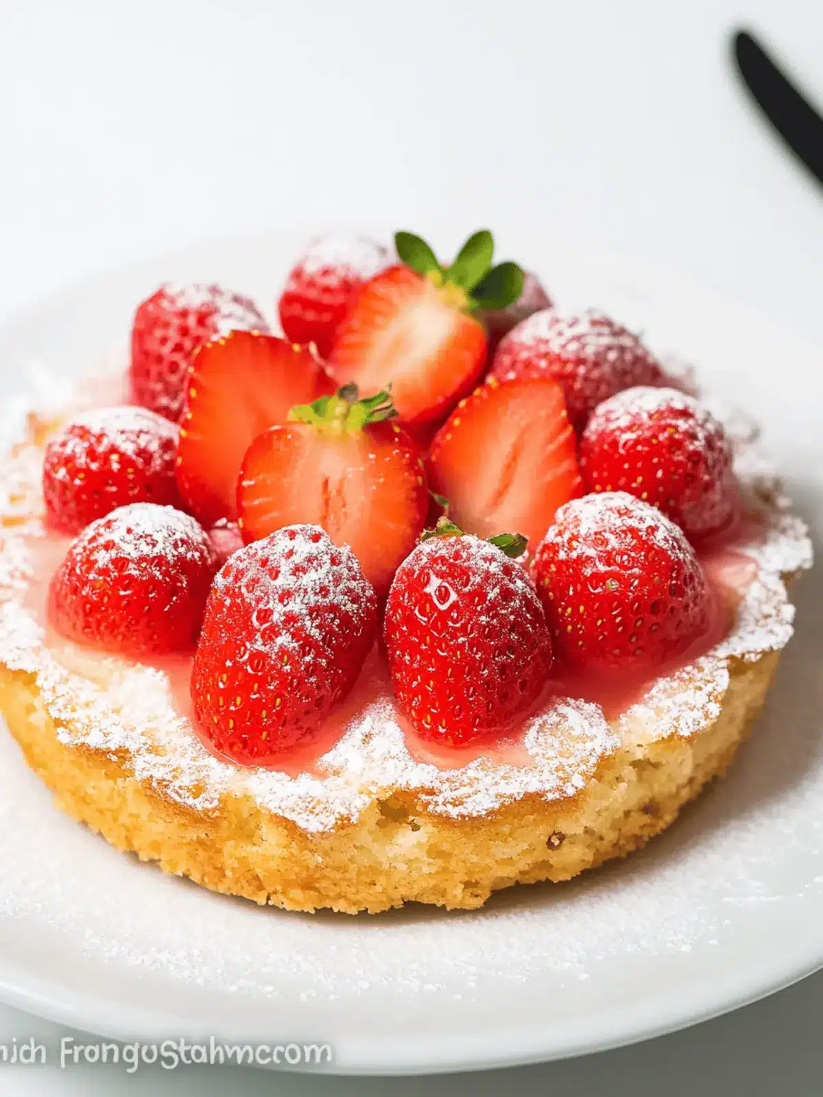 Joyful Strawberry Frangipane Cake for Sweet Celebrations 3 Strawberry Frangipane Cake