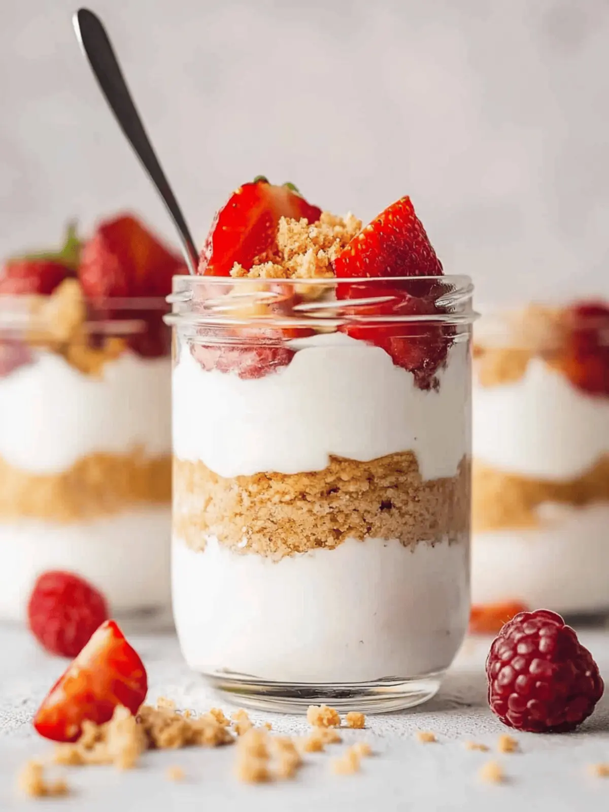 High Protein Cheesecake Jars That Everyone Will Love 2 High Protein Cheesecake Jars