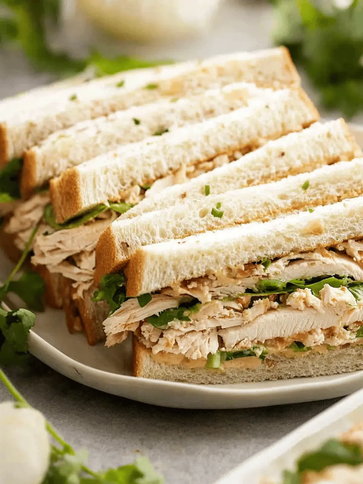 Chicken sandwiches – gatherings, picnics, lunches!