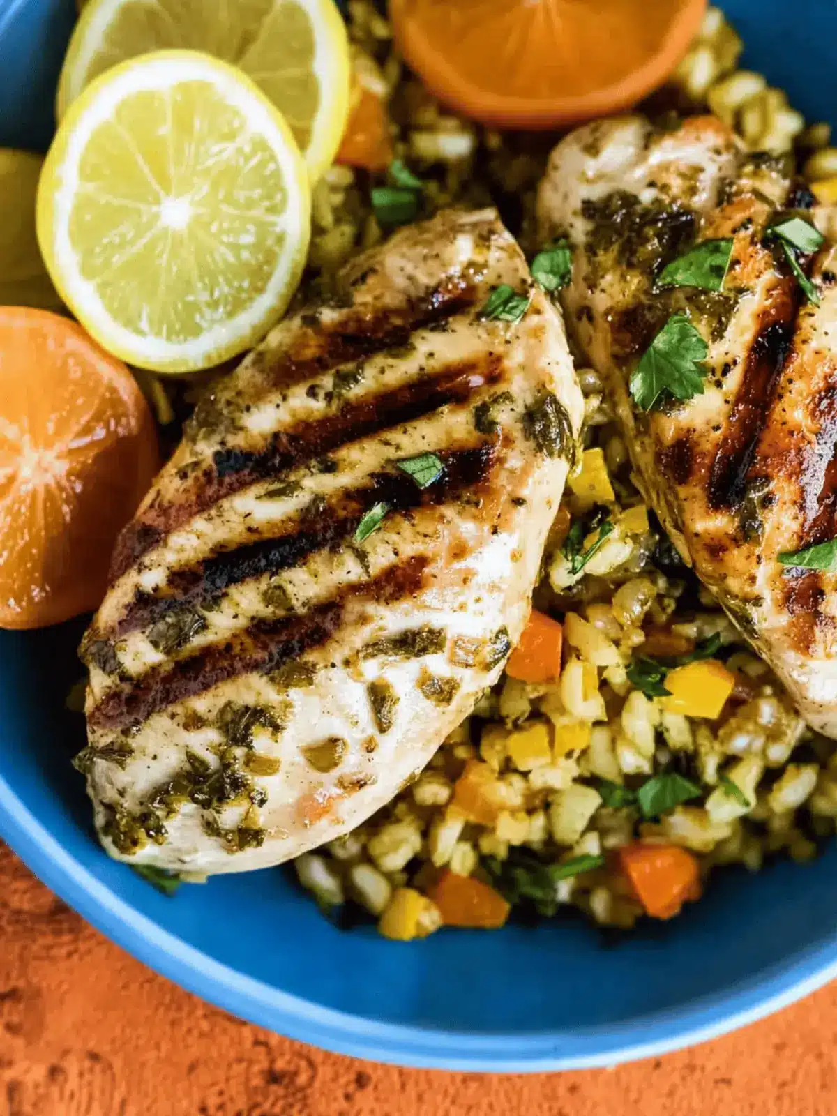 Armenian Herb Marinade Grilled Chicken Breasts