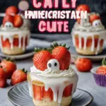 Ghostly Strawberry Shortcake Cups Recipe