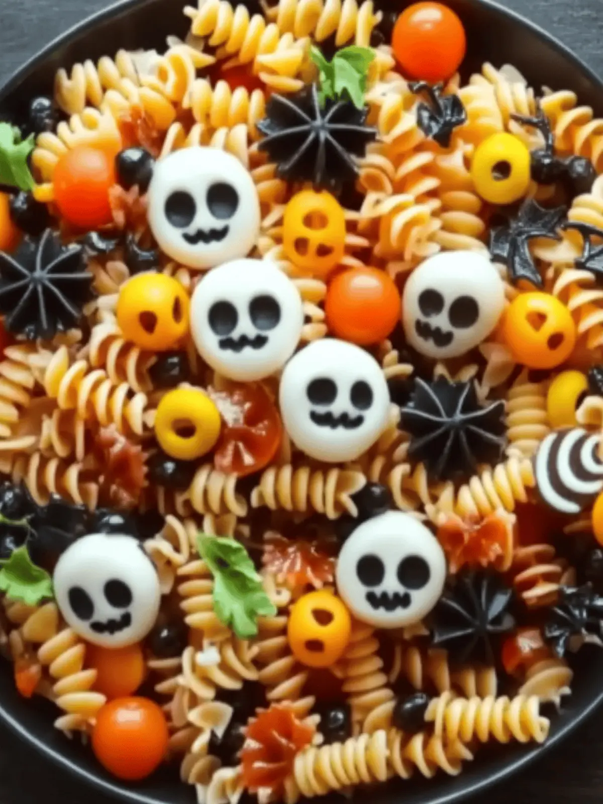 Halloween Pasta Salad: Spooky Fun for Your Festive Feast 4 Halloween Pasta Salad
