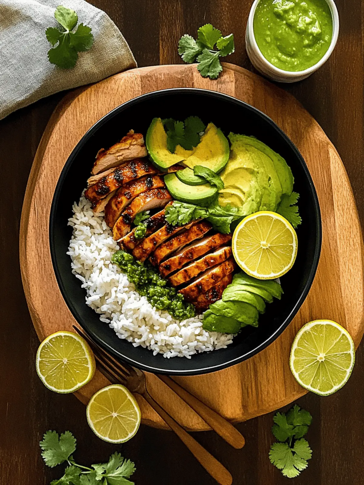Peruvian Chicken Rice Bowls