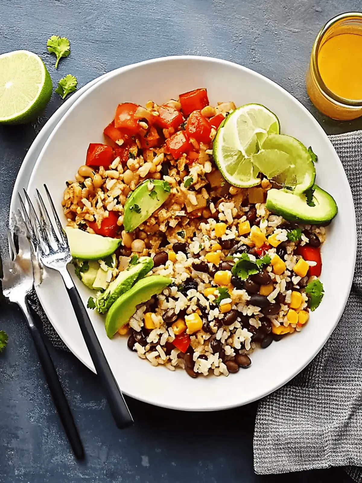 Rice and Bean Bowl Dinner