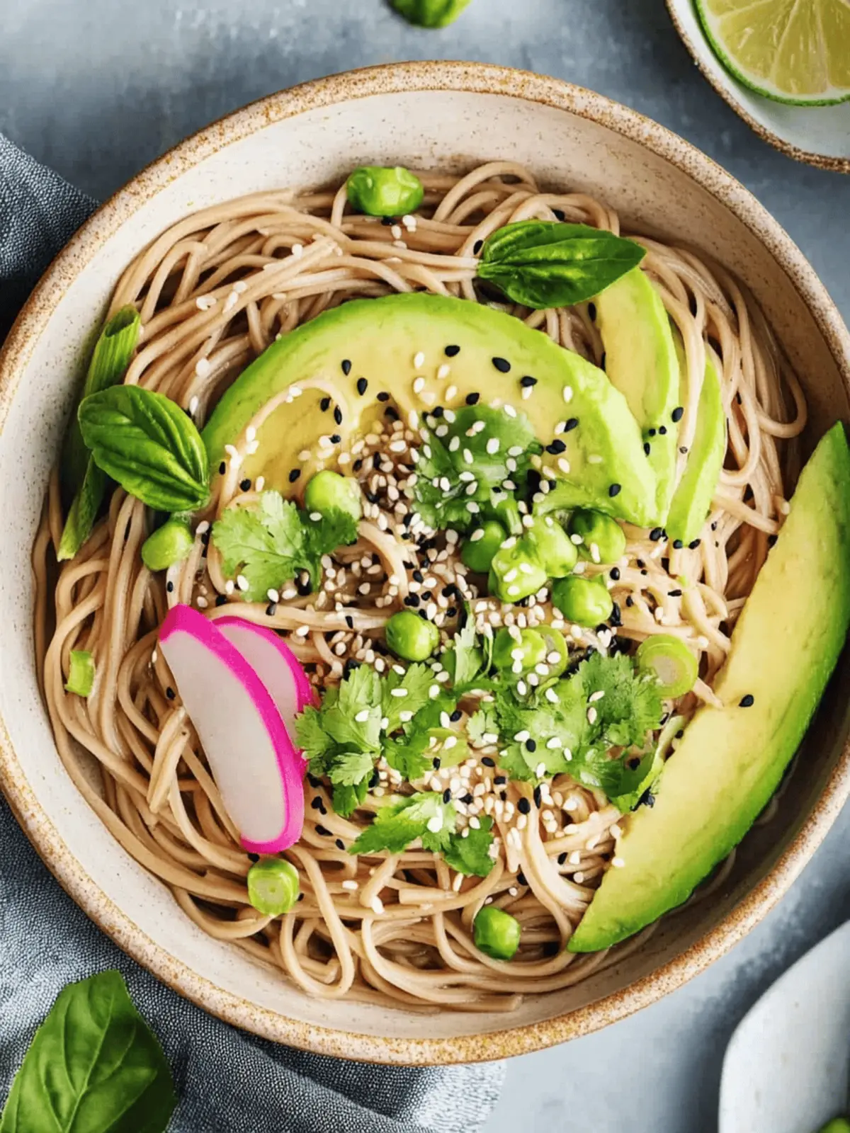 Sesame Soba Noodles