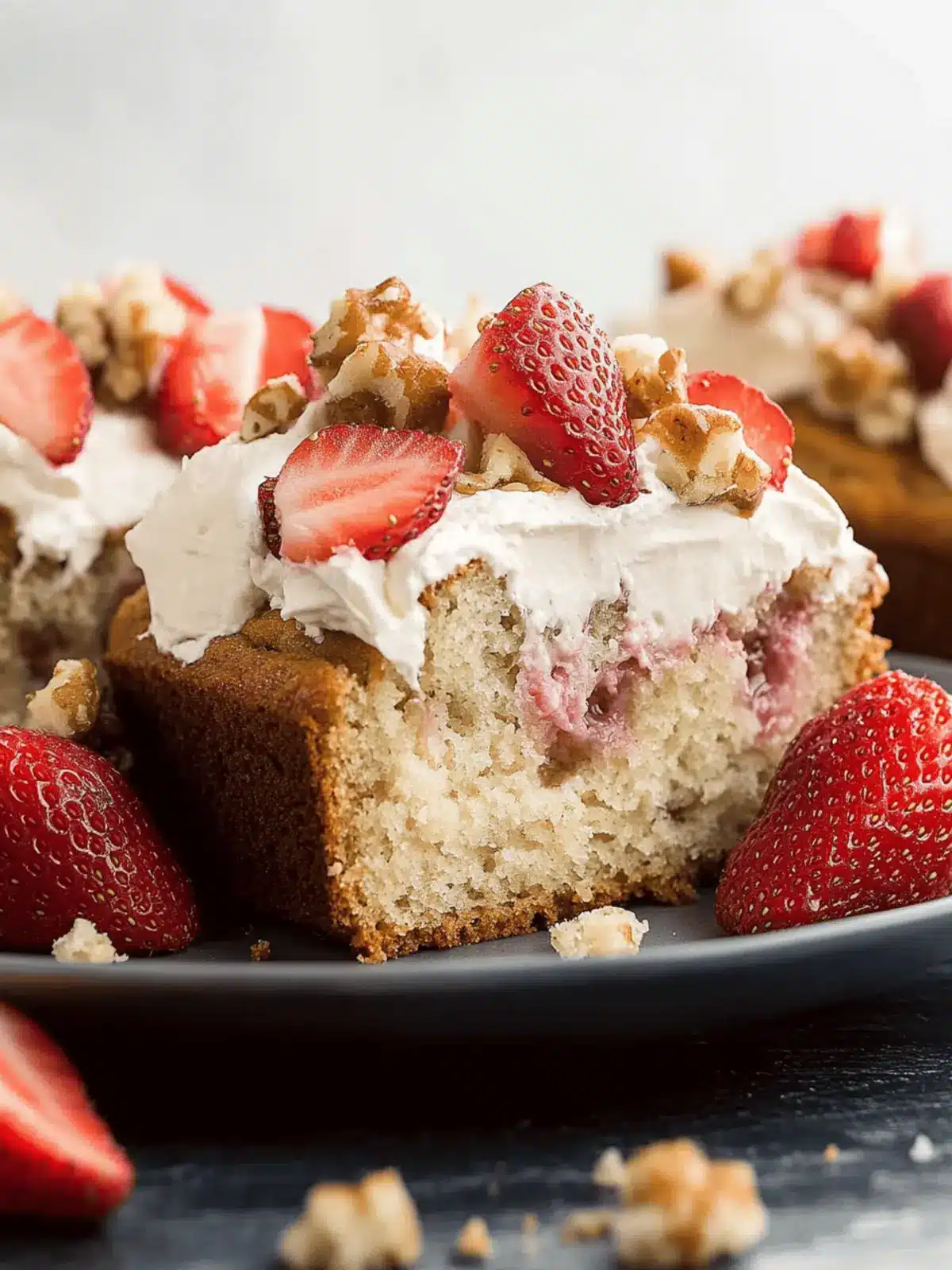 Strawberry Shortcake Banana Bread