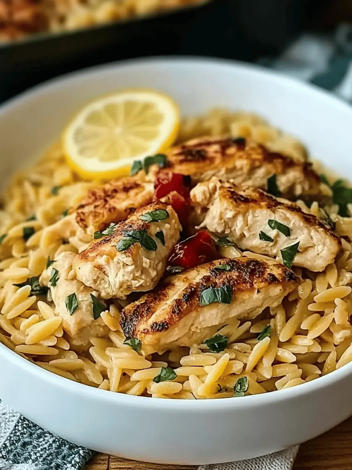 Delicious Lemon Chicken Orzo Pasta Recipe for Cozy Nights 2 Lemon Chicken Orzo Pasta recipe