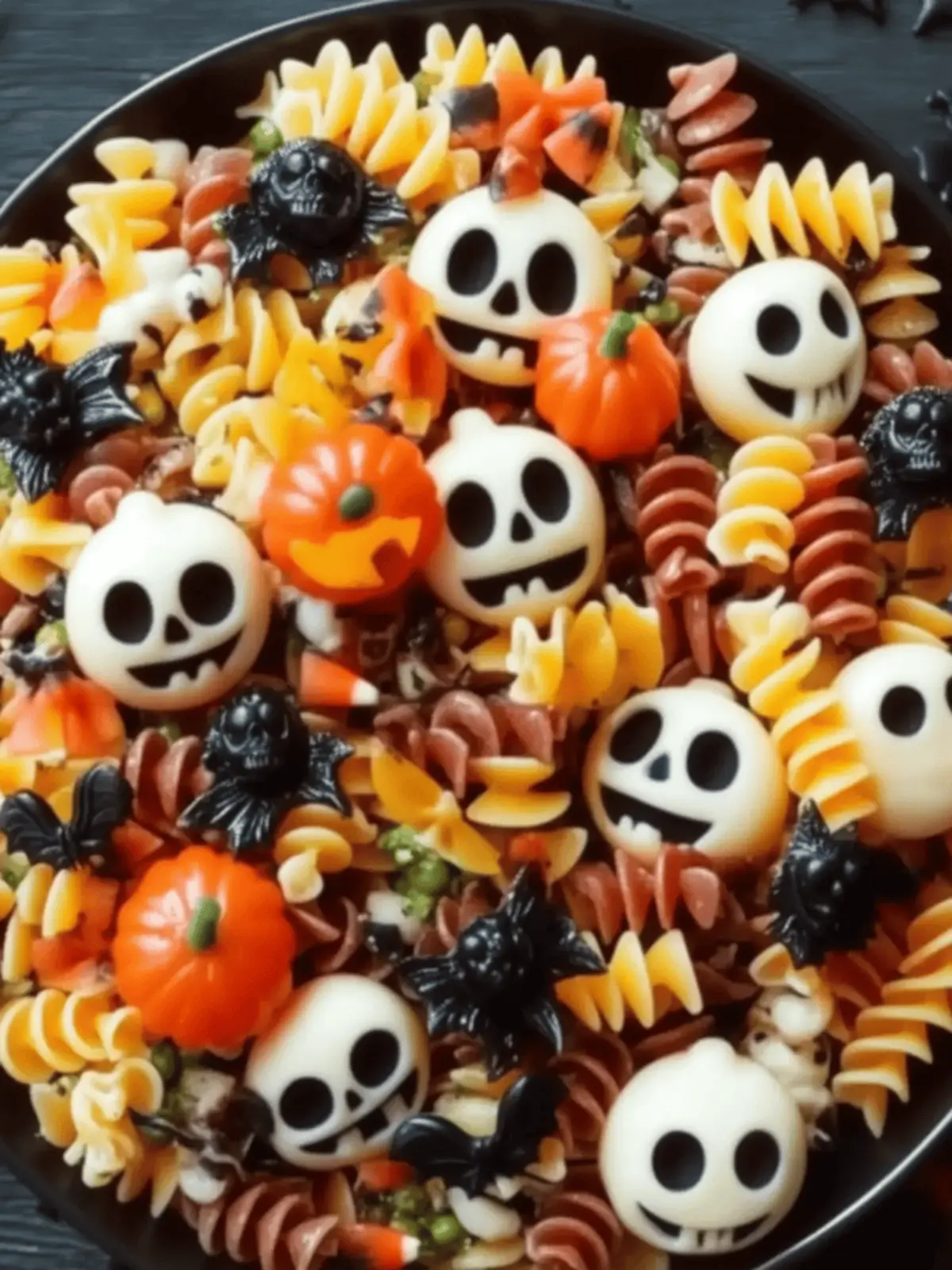 Halloween Pasta Salad: Spooky Fun for Your Festive Feast 2 Halloween Pasta Salad