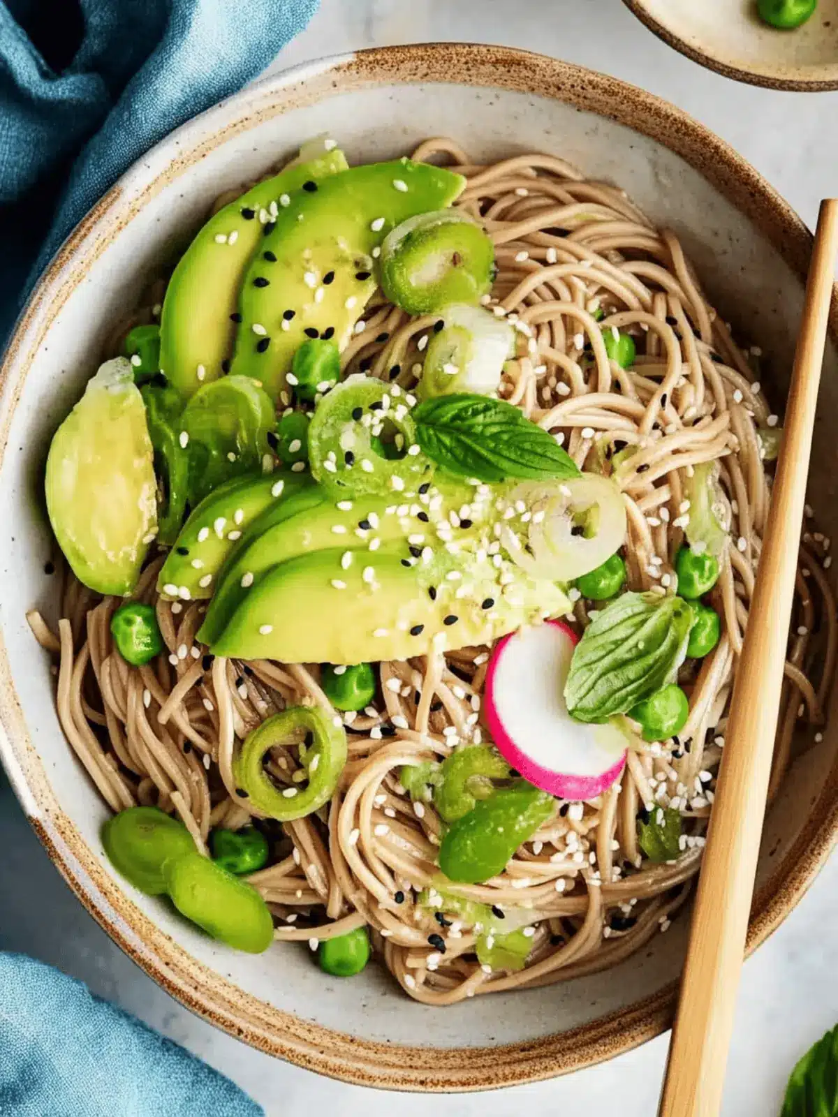 Sesame Soba Noodles